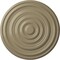 Ekena Millwork Carton Ceiling Medallion (For Canopies up to 2 5/8"), Hand-Painted Gobi Desert, 12 5/8"OD x 1"P CM13CAGDF - alternate 1